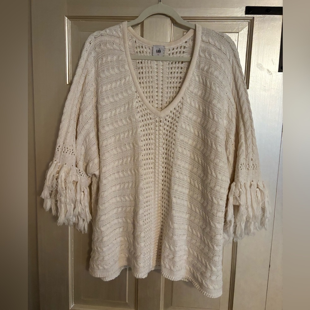 CAbi Size Large Fiesta sweater